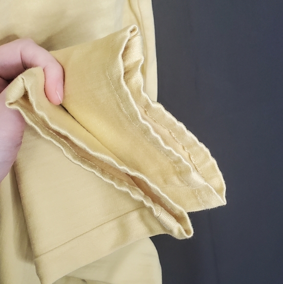 J BRAND Buttercup Yellow Mid-Rise Super Skinny Jeans Wash Acid Size 28 - Picture 8 of 12